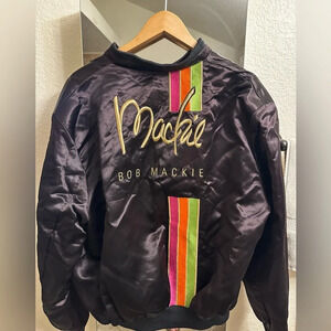RARE Bob Mackie Designer Vintage Bomber Jacket‎ XL Excellent Condition